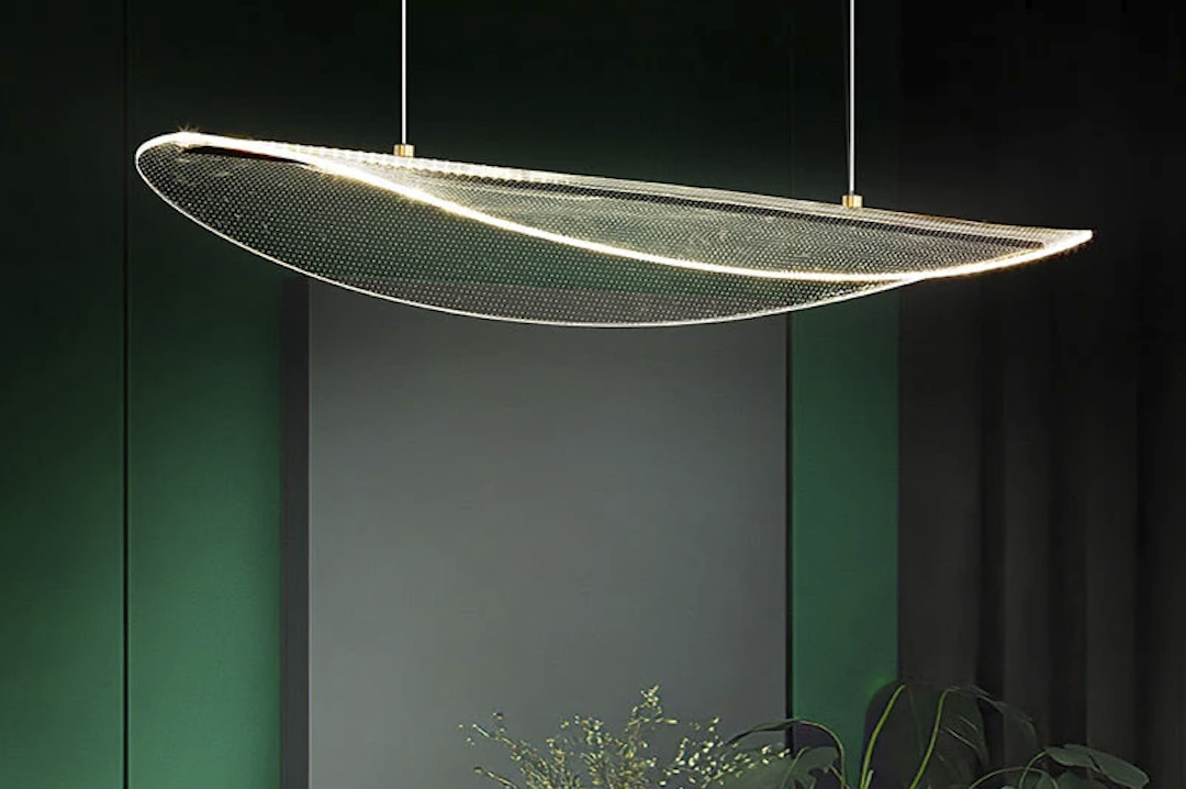 Small Dining Table Illumination: Acrylic Pendant Lamp