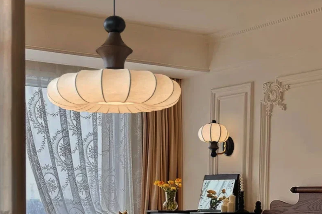 Japanese Pumpkin Shaped Wire Chandelier: A Unique Lighting Option