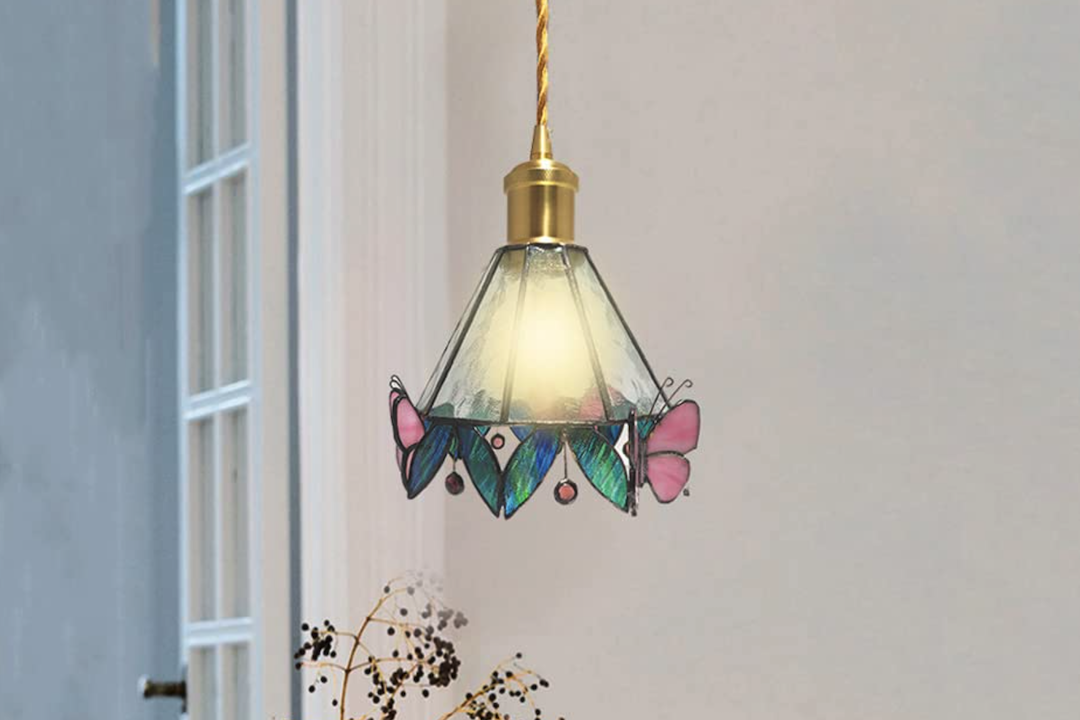 Enchanting Pink Butterfly Chandelier: A Delicate Touch to Any Room