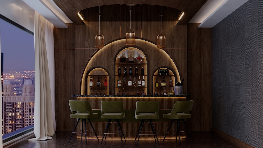 Enhance Your Home Bar with a Sleek Linear Pendant Light